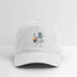 Life is dead. Jerry's Grillin' Grateful Dead Stealie Dad Hat - white